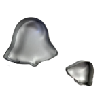 two bell cookie cutters