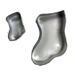 two stocking cookie cutters