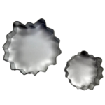 two wreath cookie cutters